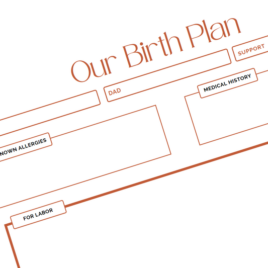 Birth Plan & Postpartum Sanctuary Plan
